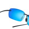 Huron Matte Black - Glacier Polarized